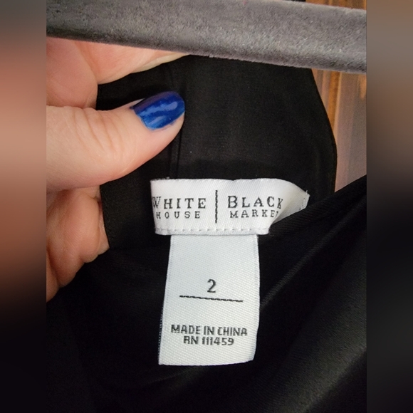 Black wide leg Jumpsuit by White House Black Market - Picture 5 of 13